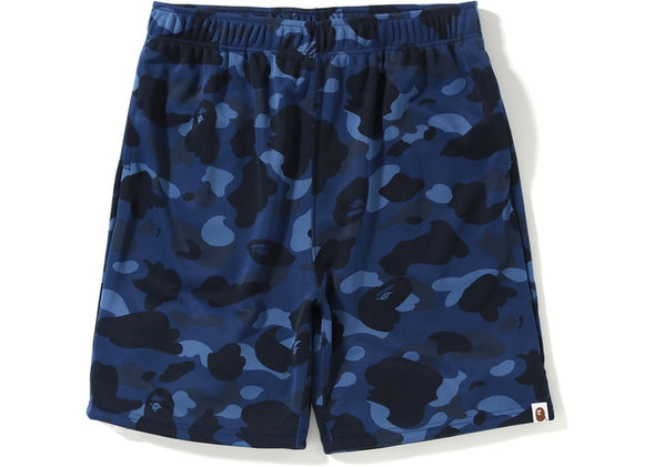 BAPE COLOR CAMO JERSEY SHORTS "BLUE"