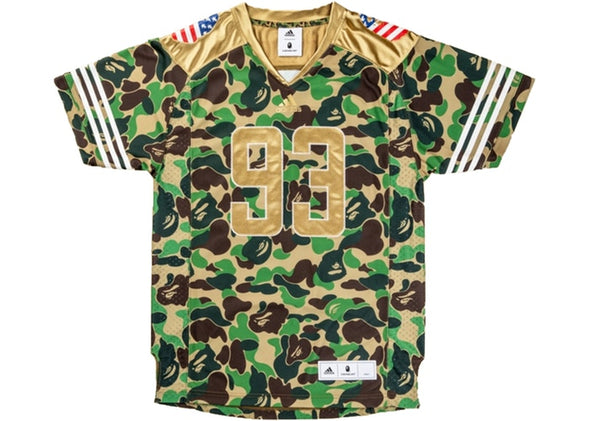 BAPE x ADIDAS JERSEY "GREEN CAMO"