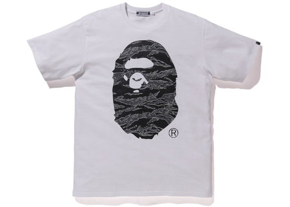 BAPE X UNDEFEATED TEE "WHITE"