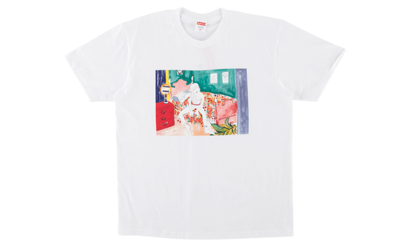 SUPREME BEDROOM TEE "WHITE"