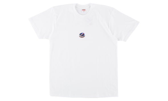 SUPREME BOTTLE CAP TEE "WHITE"