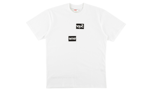Supreme split hotsell logo tee