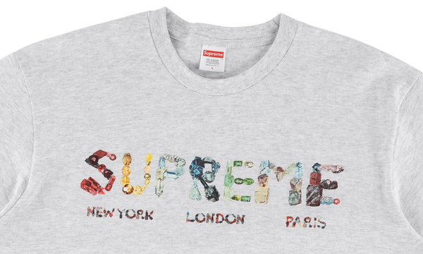 SUPREME ROCKS TEE ''ASH GREY'' – GetEmKicks SUPREME ROCKS TEE ''ASH GREY'' – GetEmKicks