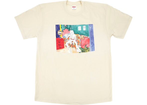 SUPREME BED ROOM TEE "NATURAL"