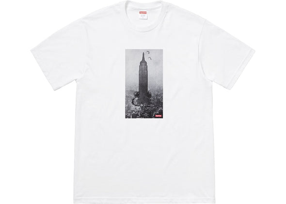 SUPREME x MIKE KELLEY EMPIRE STATE TEE "WHITE"