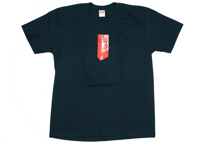 SUPREME PAYPHONE TEE "NAVY"