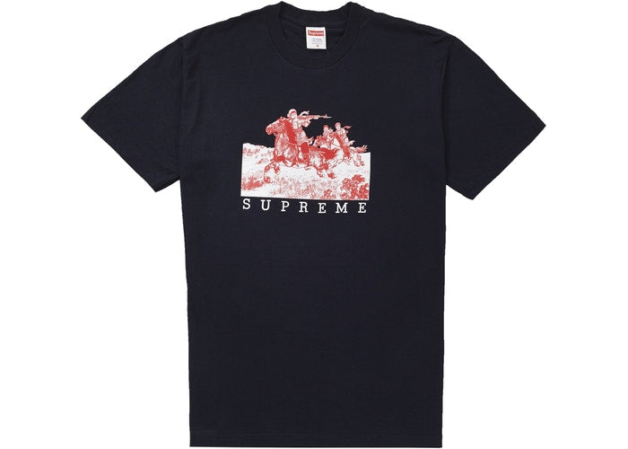 SUPREME RIDERS TEE ''NAVY''