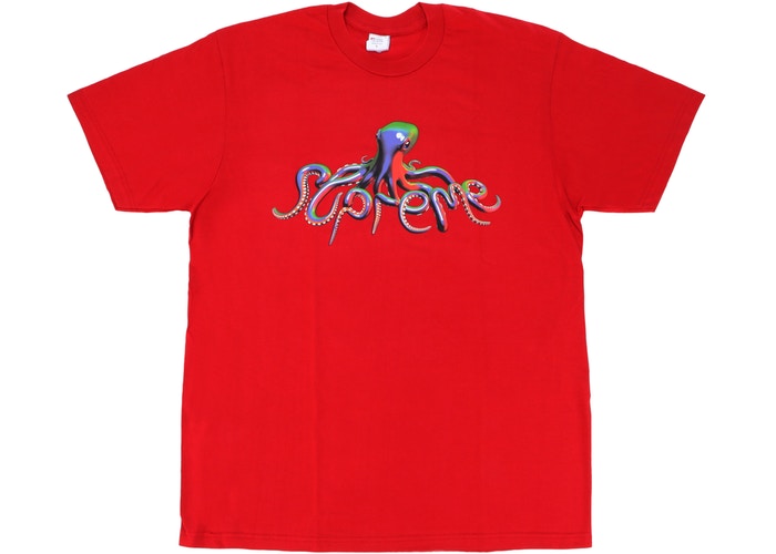 SUPREME TENTACLE TEE ''RED''