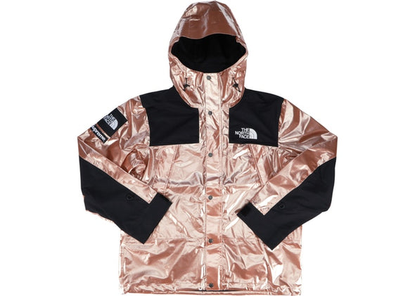 SUPREME TNF METALLIC MOUNTAIN PARKA ''ROSE GOLD''