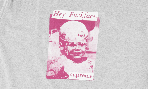 SUPREME FUCK FACE TEE 