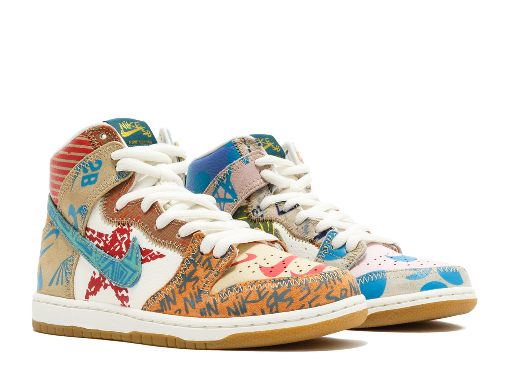 NIKE SB DUNK HIGH THOMAS CAMPBELL "WHAT THE DUNK"