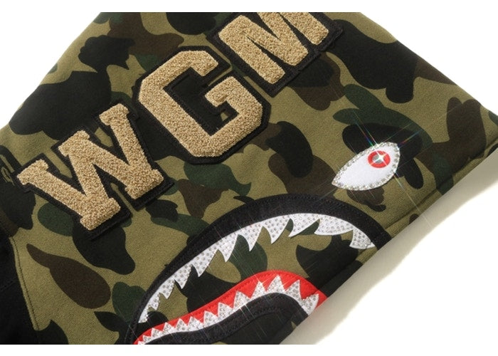 BAPE x SWAROVSKI SHARK HOODIE 