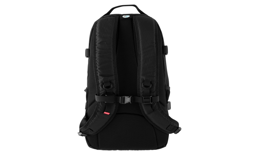 Black supreme sale backpack fw18
