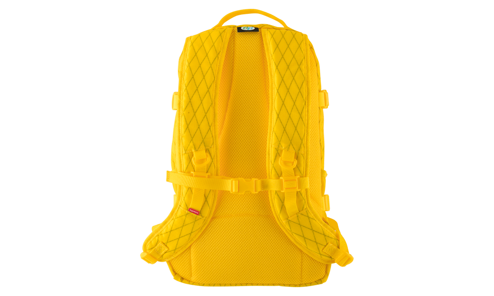 Supreme backpack fw18 yellow 2025