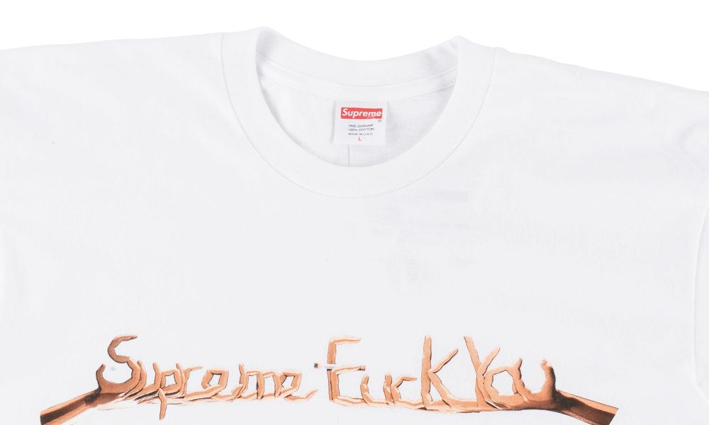 Supreme Fuck You Tee M ※最終価格 SUPREME FUCK YOU TEE