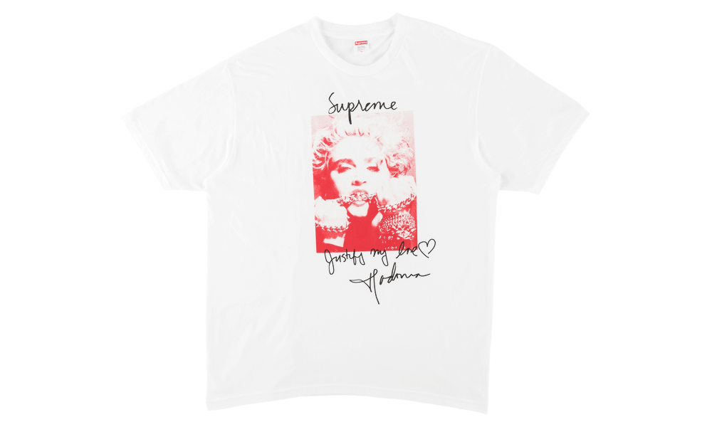 Supreme madonna t deals shirt