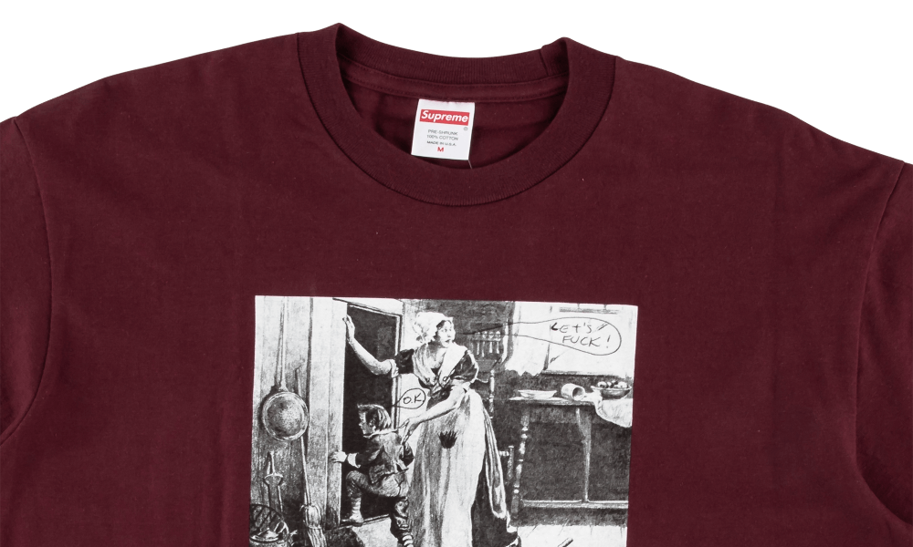 SUPREME x MIKE KELLEY HIDING FROM INDIANS TEE