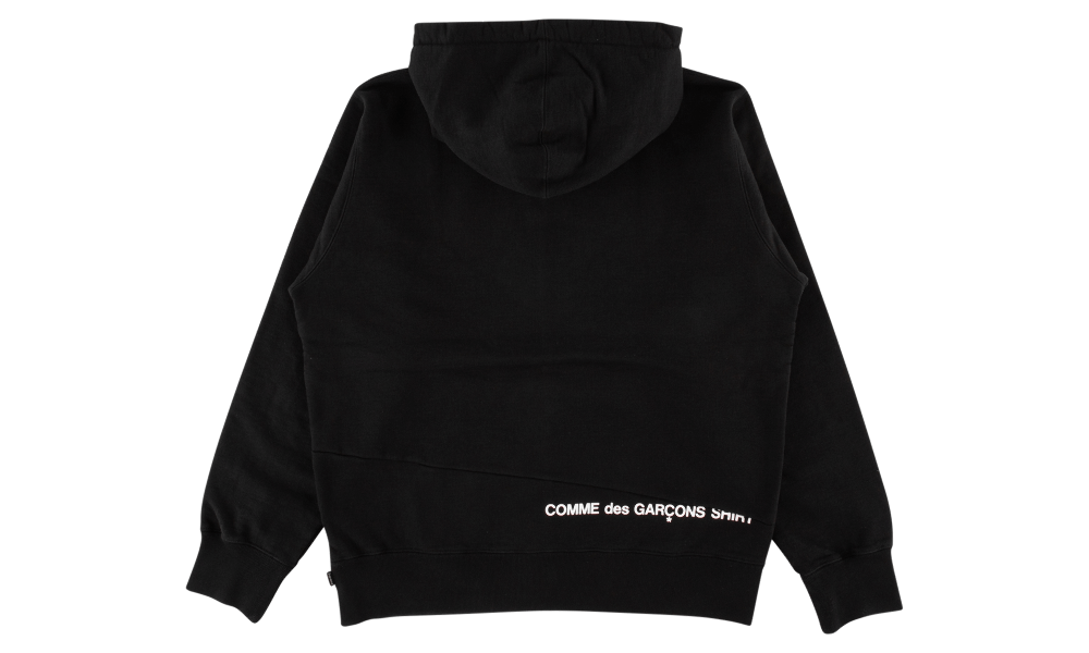 Supreme x 2025 cdg hoodie black