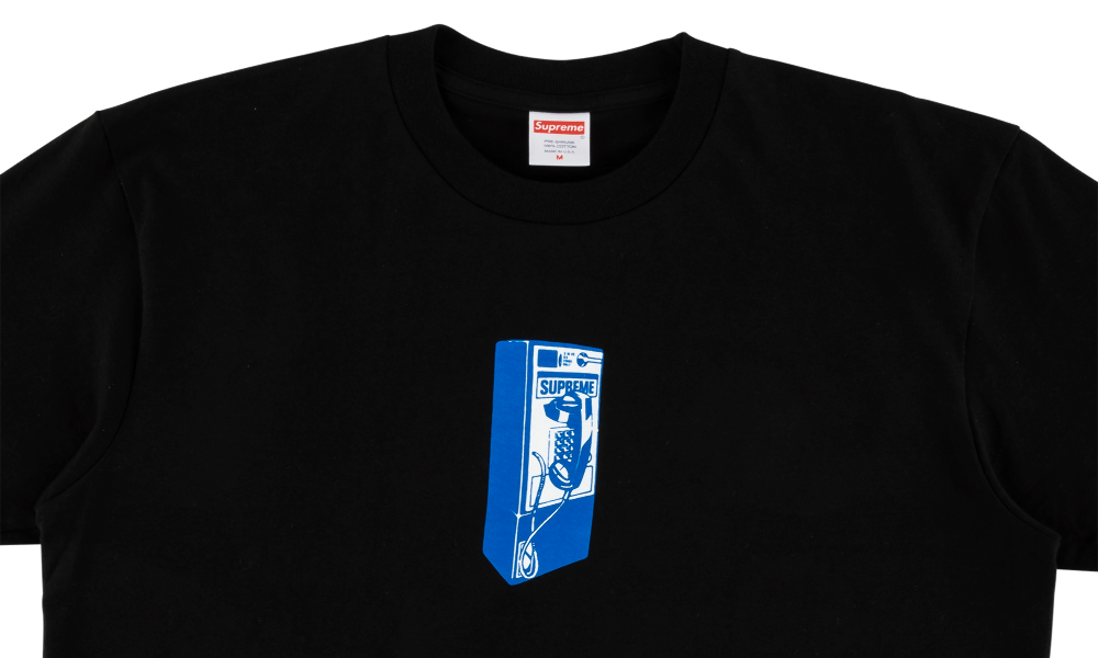 Supreme payphone tee on sale