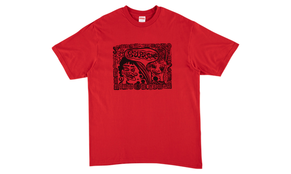 SUPREME FACE TEE"RED"