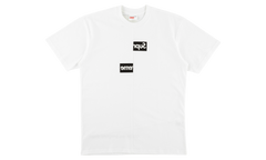 SUPREME x CDG SPLIT BOX LOGO TEE 