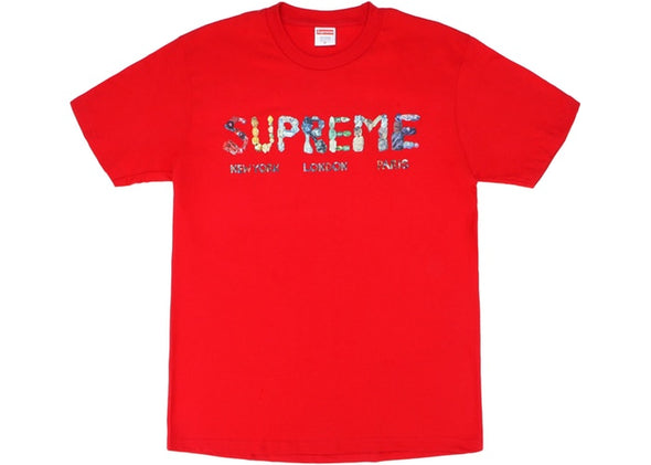 SUPREME ROCKS TEE (RED)